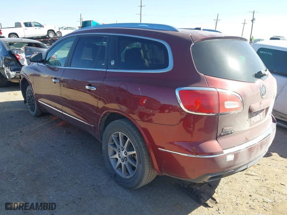 2015 Buick Enclave Leather with VIN 5GAKRBKDXFJ336124, listed as a IAAI auction lot 41833851 with 133,171 mi miles. Bid and sale history available at carsss.com. Image 3.