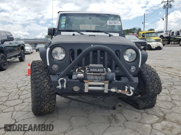 2015 Jeep Wrangler Unlimited Sport с VIN 1C4BJWDG3FL570131, выставлен на аукционе Copart как лот 64418415 с пробегом 112 362 миль миль и Списание • Salvage title. История ставок и продаж доступна на DreamBid. Изображение 5.