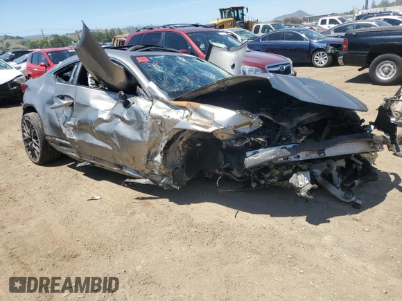 2015 Lexus RC 350 F Sport with VIN JTHHE5BC4F5010310, listed as a Copart auction lot 55202685 with 75,588 mi miles and Salvage title. Bid and sale history available at DreamBid. Image 4.