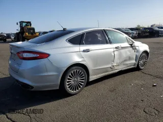 2016 Ford Fusion Titanium with VIN 3FA6P0K93GR360686, listed as a Copart auction lot 50760895 with 187,369 mi miles and Salvage title. Bid and sale history available at DreamBid. Image 3.