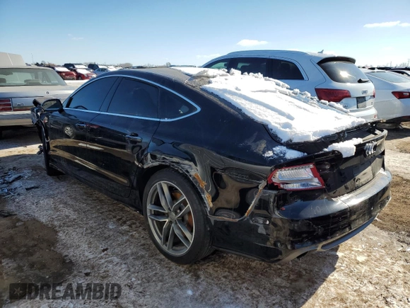 2013 Audi A7 Prestige with VIN WAU2GAFCXDN116694, listed as a Copart auction lot 45743925 with 69,256 mi miles and Salvage title. Bid and sale history available at DreamBid. Image 2.