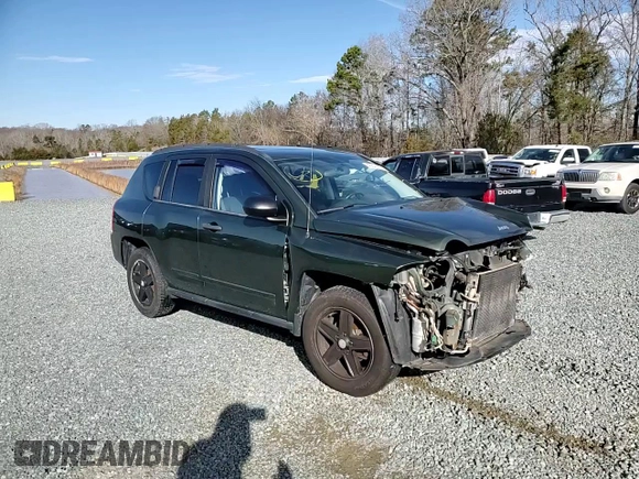 2009 Jeep Compass North with VIN 1J4FT47BX9D192298, listed as a Copart auction lot 45315155 with 111,616 mi miles and Salvage Title. Bid and sale history available at carsss.com. Image 12.