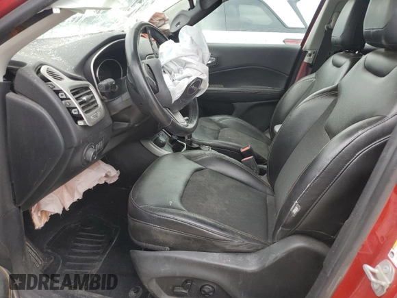2018 Jeep Compass Latitude with VIN 3C4NJDBB1JT162555, listed as a Copart auction lot 50368155 with Not Provided miles and Clean Title. Bid and sale history available at DreamBid. Image 7.