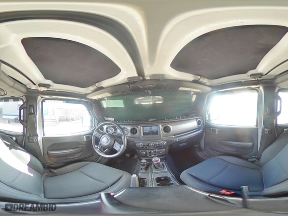 2018 Jeep Wrangler Unlimited Sport S with VIN 1C4HJXDG7JW279056, listed as a Copart auction lot 51979305 with 58,761 mi miles and Salvage Title. Bid and sale history available at carsss.com. Image 16.