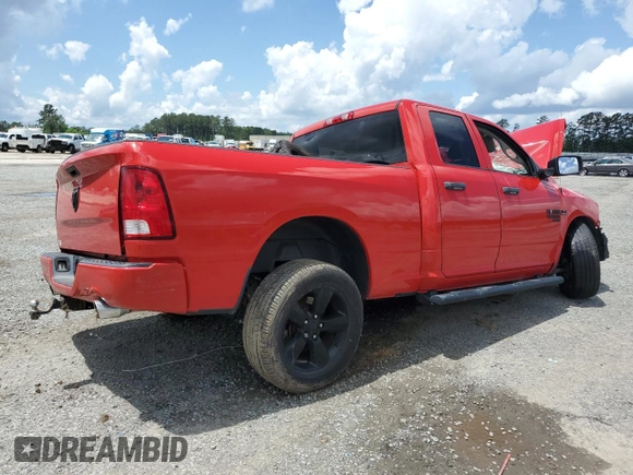 2019 Ram 1500 Express with VIN 1C6RR6FT4KS730770, listed as a Copart auction lot 56826355 with Not provided miles and Salvage title. Bid and sale history available at DreamBid. Image 3.
