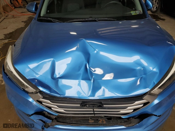 2017 Hyundai Tucson SE with VIN KM8J3CA43HU277711, listed as a Copart auction lot 54045385 with 56,594 mi miles and Salvage Title. Bid and sale history available at carsss.com. Image 12.