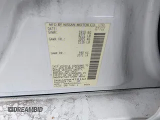 2013 Nissan Altima SV with VIN 1N4AL3APXDN420162, listed as a IAAI auction lot 42563045 with 80,750 mi miles and . Bid and sale history available at DreamBid. Image 9.