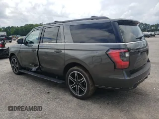 2020 Ford Expedition Max Limited с VIN 1FMJK2AT4LEA16790, выставлен на аукционе Copart как лот 55786835 с пробегом 76 241 миль миль и Списание • Salvage title. История ставок и продаж доступна на DreamBid. Изображение 2.