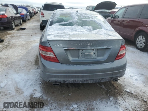 2008 Mercedes-Benz C 350 Sport with VIN WDDGF56X58F016031, listed as a Copart auction lot 45545055 with 149,862 mi miles and Salvage Title. Bid and sale history available at DreamBid. Image 6.