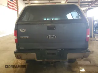 2005 Ford F-150 XLT with VIN 1FTPX125X5NB81756, listed as a Copart auction lot 57835215 with 208,233 mi miles and Salvage title. Bid and sale history available at DreamBid. Image 6.