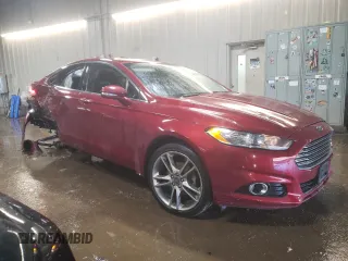 2016 Ford Fusion Titanium with VIN 3FA6P0K93GR222789, listed as a Copart auction lot 47265625 with 69,710 mi miles and Salvage Title. Bid and sale history available at DreamBid. Image 4.