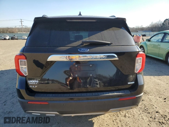 2020 Ford Explorer XLT with VIN 1FMSK7DH7LGA10303, listed as a Copart auction lot 47427565 with 93,401 mi miles and Salvage Title. Bid and sale history available at DreamBid. Image 6.