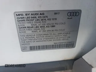 2018 Audi Q5 Prestige with VIN WA1CNAFYXJ2066010, listed as a Copart auction lot 47168615 with 78,833 mi miles and Salvage Title. Bid and sale history available at carsss.com. Image 13.