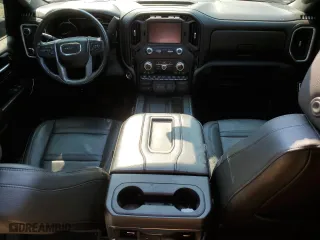 2022 GMC Sierra 3500HD Denali with VIN 1GT49WEY7NF204632, listed as a Copart auction lot 65586264 with 34,328 mi miles and Salvage Title. Bid and sale history available at carsss.com. Image 8.