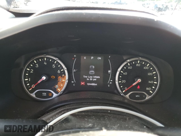 2017 Jeep Renegade Sport с VIN ZACCJBAB1HPF99969, выставлен на аукционе Copart как лот 56557465 с пробегом 124 468 миль миль и Списание • Salvage title. История ставок и продаж доступна на DreamBid. Изображение 9.