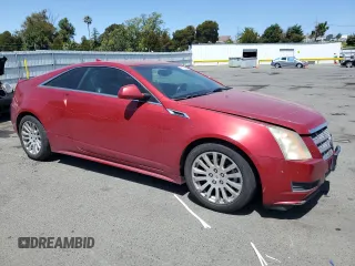 2011 Cadillac CTS with VIN 1G6DC1ED4B0136793, listed as a Copart auction lot 62736385 with 128,962 mi miles and Salvage title. Bid and sale history available at DreamBid. Image 4.