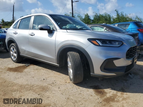 2024 Honda HR-V LX with VIN 3CZRZ1H32RM701144, listed as a Copart auction lot 87799225 with 11,171 mi miles and Salvage Title. Bid and sale history available at carsss.com. Image 4.