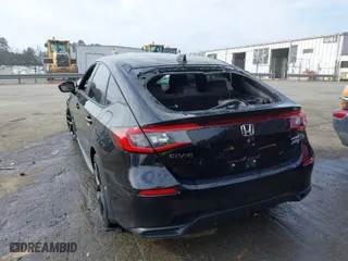 2024 Honda Civic Hatchback Sport with VIN 19XFL2H86RE002380, listed as a IAAI auction lot 41838306 with 14,228 mi miles. Bid and sale history available at carsss.com. Image 18.