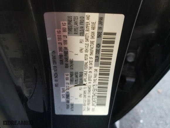 2017 Mazda CX-3 Sport with VIN JM1DKFB75H0158175, listed as a Copart auction lot 82988624 with 0 mi miles and Salvage Title. Bid and sale history available at carsss.com. Image 14.