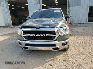 2021 Ram 1500 Big Horn with VIN 1C6SRFBT3MN696054, listed as a Copart auction lot 73539964 with 53,278 mi miles and Non Repairable. Bid and sale history available at carsss.com. Image 13.
