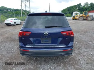 2022 Volkswagen Tiguan SE z VIN 3VV2B7AX2NM174360, wystawiony jako IAAI lot #42535724 z przebiegiem 34 723 mil mil oraz . Historia ofert i sprzedaży dostępna na DreamBid. Obrazek 17.