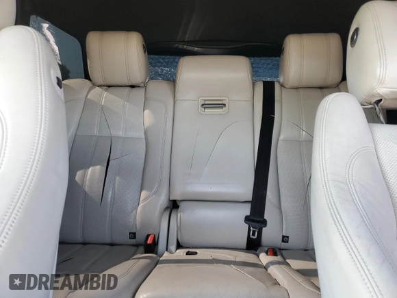2013 Land Rover Range Rover SC with VIN SALGS2EF1DA108914, listed as a Copart auction lot 57350185 with 137,783 mi miles and Salvage title. Bid and sale history available at DreamBid. Image 10.