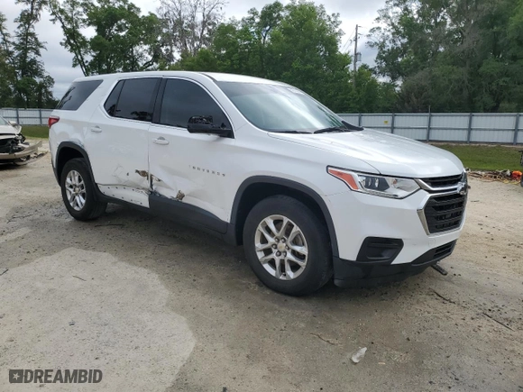 2018 Chevrolet Traverse LS with VIN 1GNERFKWXJJ278441, listed as a Copart auction lot 51673585 with 65,904 mi miles and Salvage Title. Bid and sale history available at carsss.com. Image 4.