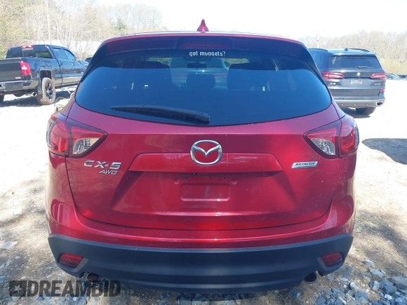 2015 Mazda CX-5 Touring with VIN JM3KE4CY1F0510361, listed as a IAAI auction lot 42134415 with 95,907 mi miles and . Bid and sale history available at carsss.com. Image 17.