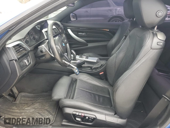 2015 BMW 4 Series 428i with VIN WBA3N3C54FK231999, listed as a Copart auction lot 47919085 with 116,634 mi miles and Salvage Title. Bid and sale history available at DreamBid. Image 7.