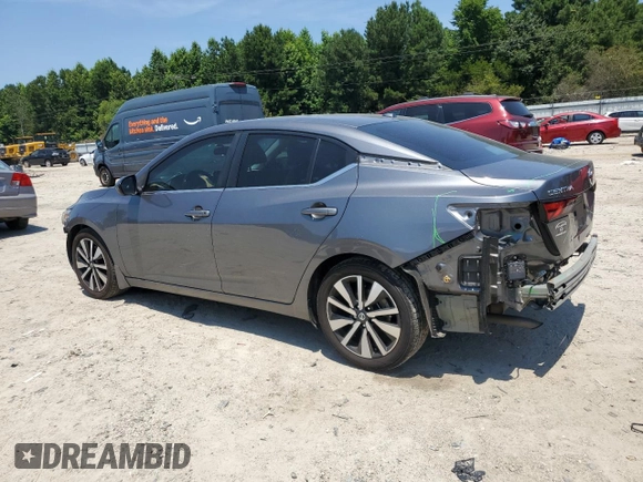 2021 Nissan Sentra SV with VIN 3N1AB8CV6MY326307, listed as a Copart auction lot 61548615 with 79,216 mi miles and Salvage title. Bid and sale history available at DreamBid. Image 2.