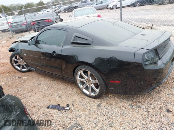 2011 Ford Mustang GT with VIN 1ZVBP8CF5B5124240, listed as a IAAI auction lot 41921557 with 57,695 mi miles. Bid and sale history available at carsss.com. Image 3.