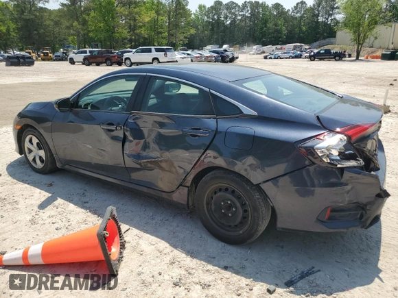 2017 Honda Civic LX z VIN 19XFC2F55HE026662, wystawiony jako Copart lot #55019905 z przebiegiem 81 075 mil mil oraz Szkoda całkowita • Salvage title. Historia ofert i sprzedaży dostępna na DreamBid. Obrazek 2.