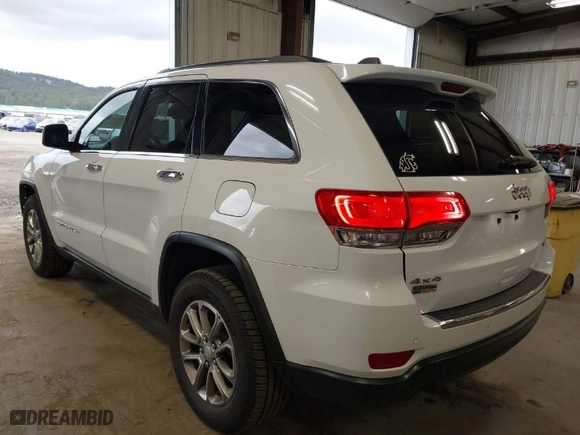 2014 Jeep Grand Cherokee Limited with VIN 1C4RJFBG1EC453017, listed as a IAAI auction lot 41831256 with 117,245 mi miles. Bid and sale history available at carsss.com. Image 3.