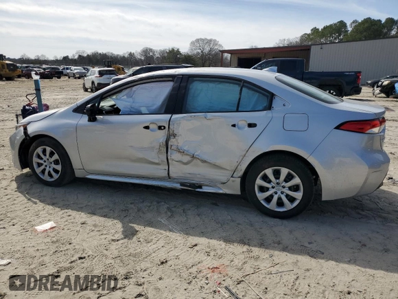 2023 Toyota Corolla LE with VIN 5YFB4MDE0PP001952, listed as a Copart auction lot 48400835 with 52,060 mi miles and Salvage Title. Bid and sale history available at DreamBid. Image 2.