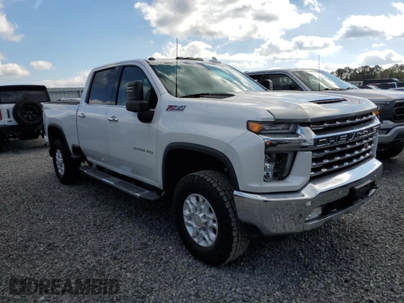 2022 Chevrolet Silverado 3500HD LTZ with VIN 1GC4YUE77NF104951, listed as a Copart auction lot 85613244 with 96,119 mi miles and Salvage Title. Bid and sale history available at DreamBid. Image 4.
