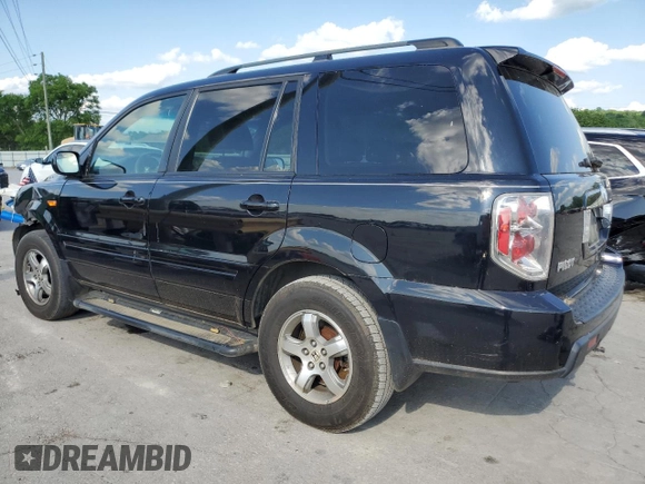 2006 Honda Pilot EX-L with VIN 5FNYF18706B016881, listed as a Copart auction lot 54260945 with 289,210 mi miles and Salvage Title. Bid and sale history available at DreamBid. Image 2.
