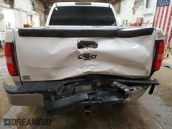 2013 Chevrolet Silverado 1500 LS with VIN 3GCPKREA8DG149398, listed as a Copart auction lot 80772843 with 186,638 mi miles and Clean Title. Bid and sale history available at DreamBid. Image 6.