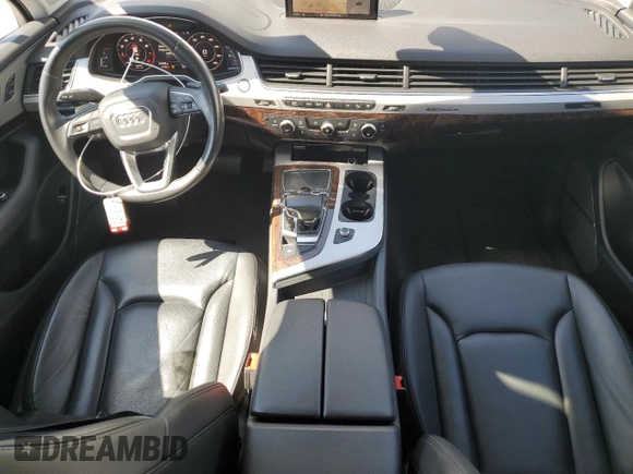 2019 Audi Q7 Premium Plus with VIN WA1LHAF75KD025255, listed as a Copart auction lot 56033515 with 54,985 mi miles and Salvage title. Bid and sale history available at DreamBid. Image 8.