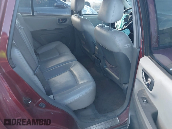 2005 Hyundai Santa Fe GLS with VIN KM8SC73E05U027078, listed as a IAAI auction lot 41265050 with 218,841 mi miles. Bid and sale history available at carsss.com. Image 8.