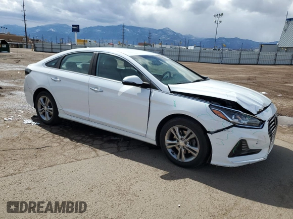 2018 Hyundai Sonata Sport with VIN 5NPE34AF4JH639204, listed as a Copart auction lot 49734115 with 80,827 mi miles and Salvage Title. Bid and sale history available at carsss.com. Image 4.