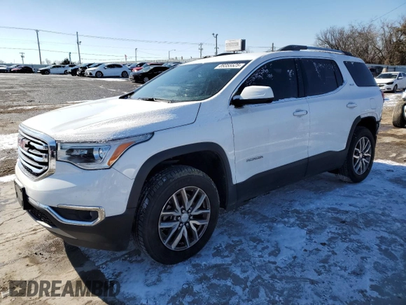 2019 GMC Acadia SLE with VIN 1GKKNSLA7KZ242054, listed as a Copart auction lot 89355525 with 138,275 mi miles and Salvage Title. Bid and sale history available at DreamBid. Image 1.