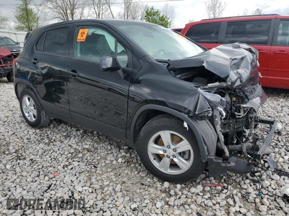 2021 Chevrolet Trax LS with VIN KL7CJKSB9MB311681, listed as a Copart auction lot 55221145 with 45,000 mi miles and Non repairable. Bid and sale history available at DreamBid. Image 4.
