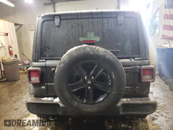 2023 Jeep Wrangler Sport Altitude with VIN 1C4HJXDG2PW530414, listed as a Copart auction lot 42368825 with 13,932 mi miles and Salvage title. Bid and sale history available at DreamBid. Image 6.