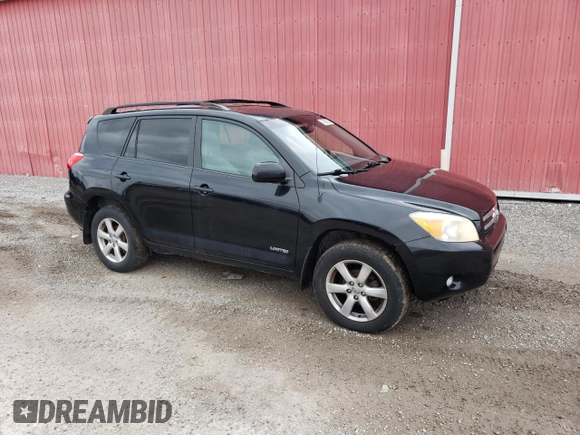 2008 Toyota RAV4 Ltd with VIN JTMBD31V186056823, listed as a Copart auction lot 53069225 with 209,748 mi miles and Clean Title. Bid and sale history available at carsss.com. Image 4.