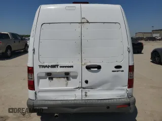 2010 Ford Transit Connect XL with VIN NM0LS7CN2AT024126, listed as a Copart auction lot 52531755 with 166,201 mi miles and Salvage title. Bid and sale history available at DreamBid. Image 6.