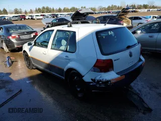 2000 Volkswagen Golf z VIN WVWGC21JXYW665232, wystawiony jako Copart lot #45867135 z przebiegiem 235 299 mil mil oraz Szkoda całkowita • Salvage title. Historia ofert i sprzedaży dostępna na DreamBid. Obrazek 2.