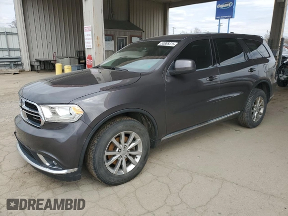 2016 Dodge Durango SXT z VIN 1C4RDJAG0GC323485, wystawiony jako Copart lot #50988375 z przebiegiem 202 901 mil mil oraz Czysty tytuł • Clean title. Historia ofert i sprzedaży dostępna na DreamBid. Obrazek 1.