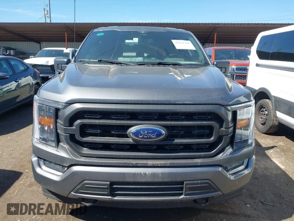 2023 Ford F-150 XL with VIN 1FTFW1E5XPFA64539, listed as a IAAI auction lot 41814306 with 58,207 mi miles and . Bid and sale history available at carsss.com. Image 12.
