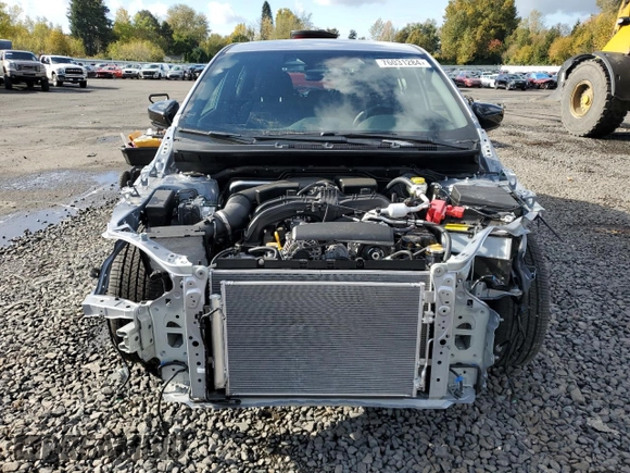 2024 Subaru Impreza RS with VIN JF1GUHHC9R8364552, listed as a Copart auction lot 76031284 with 652 mi miles and Salvage Title. Bid and sale history available at carsss.com. Image 5.