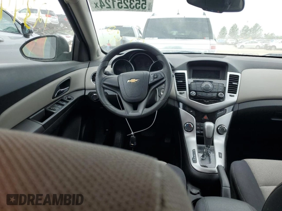 2015 Chevrolet Cruze LS with VIN 1G1PA5SHXF7295192, listed as a Copart auction lot 55325124 with 123,445 mi miles and Salvage Title. Bid and sale history available at DreamBid. Image 8.